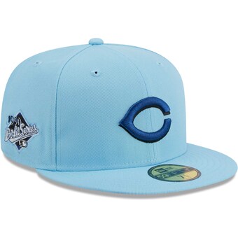 Men's Cincinnati Reds New Era Light Blue 59FIFTY Fitted Hat