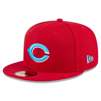 Men's Cincinnati Reds New Era Red 2024 Father's Day 59FIFTY Fitted Hat