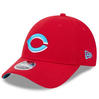 Men's Cincinnati Reds New Era Red 2024 Father's Day 9FORTY Adjustable Hat