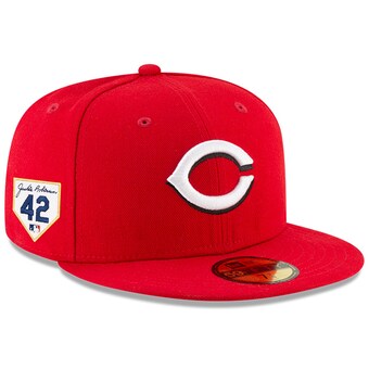Men's Cincinnati Reds New Era Red 2024 Jackie Robinson Day 59FIFTY Fitted Hat