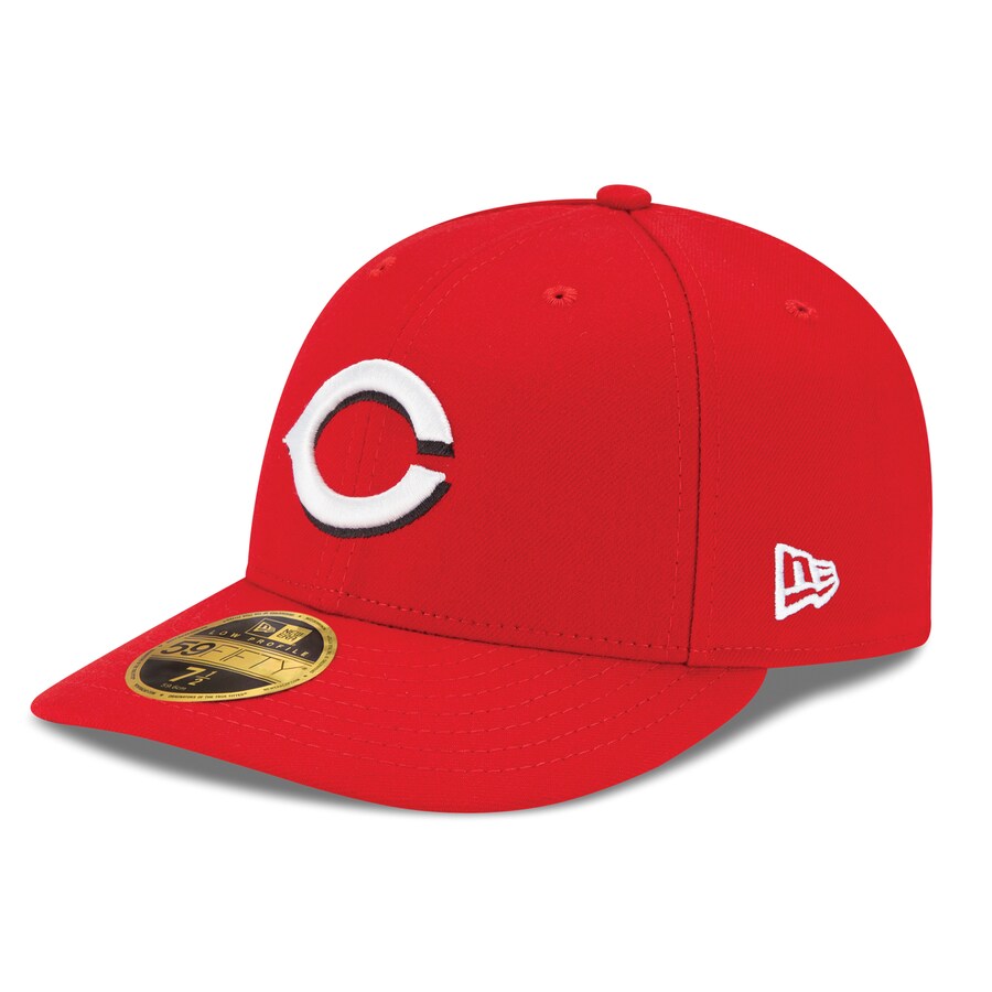 Men's Cincinnati Reds New Era Red Authentic Collection On Field Low Profile Home 59FIFTY Fitted Hat