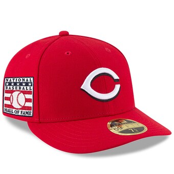 Men's Cincinnati Reds New Era Red National Baseball Hall of Fame Low Profile 59FIFTY Fitted Hat