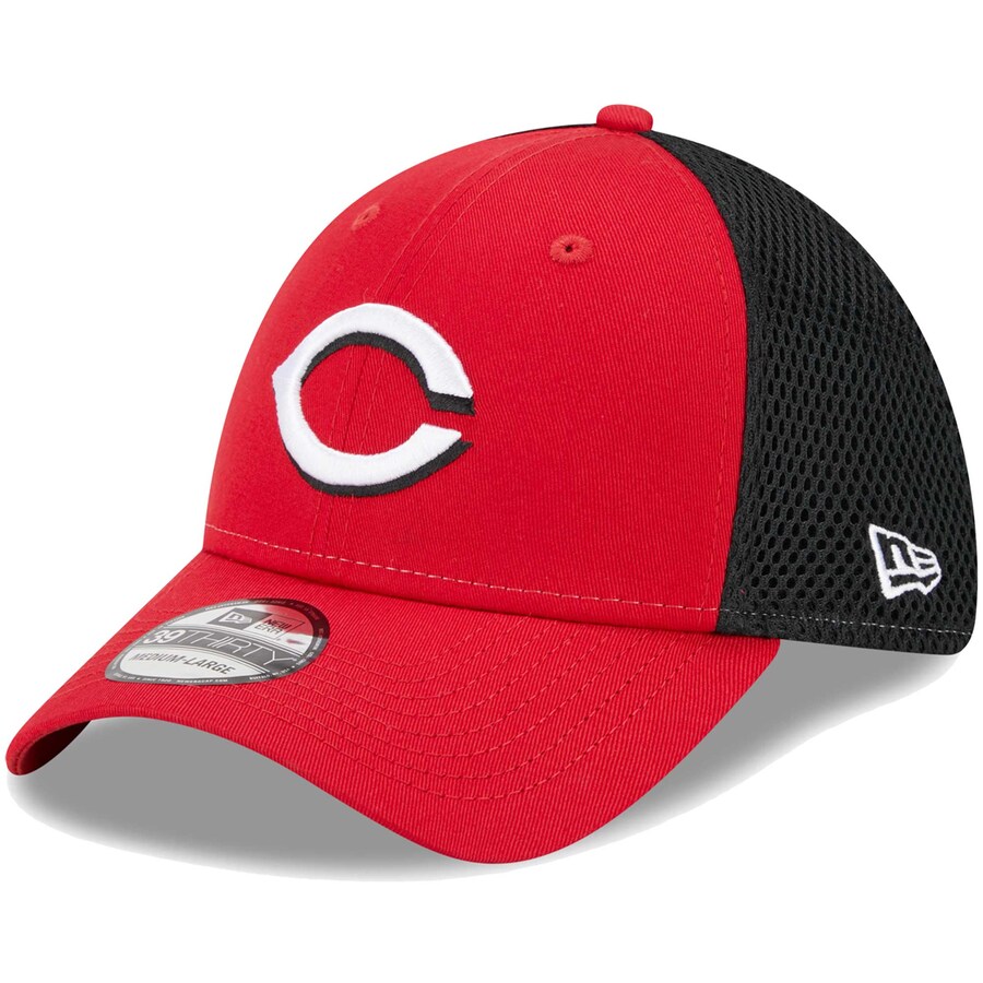 Men's Cincinnati Reds New Era Red Team Neo 39THIRTY Flex Hat