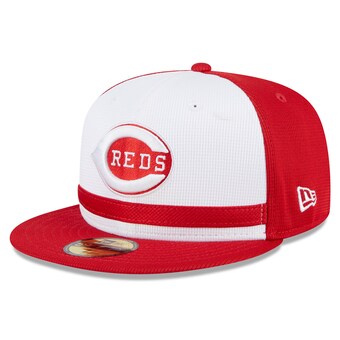 Men's Cincinnati Reds  New Era White 2024 Batting Practice 59FIFTY Fitted Hat