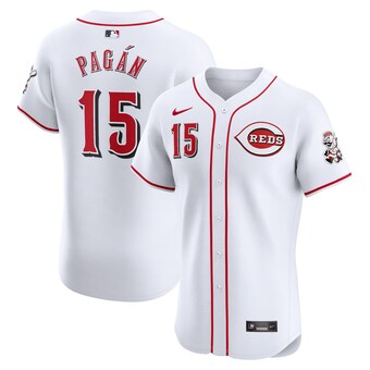 Men's Cincinnati Reds Emilio Pagan Nike White Home Elite Player Jersey