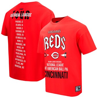 Men's Cincinnati Reds Pro Standard Red Oversized City Tour T-Shirt