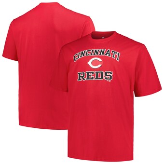 Men's Cincinnati Reds Profile Red Big & Tall Heart & Soul T-Shirt