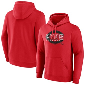 Men's Cincinnati Reds Red Stellar Pullover Hoodie