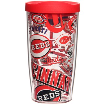 Cincinnati Reds Tervis 16oz. All Over Wrap Tumbler With Lid