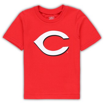 Toddler Cincinnati Reds Red Team Crew Primary Logo T-Shirt