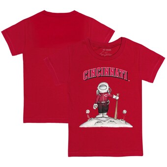 Toddler Cincinnati Reds Tiny Turnip Red Astronaut T-Shirt