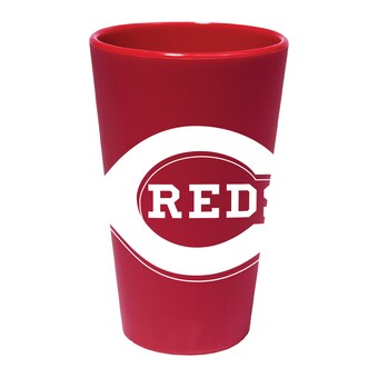 Cincinnati Reds WinCraft 16oz. Team Color Silicone Pint Glass