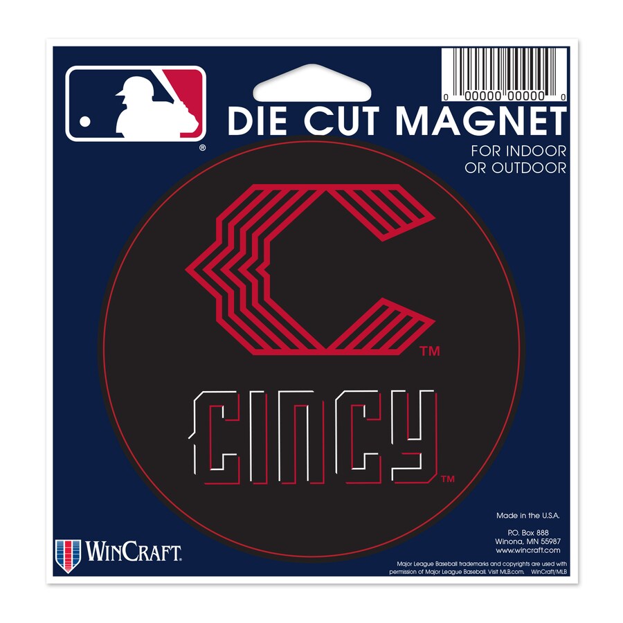 Cincinnati Reds WinCraft 2023 City Connect 5'' Die-Cut Magnet