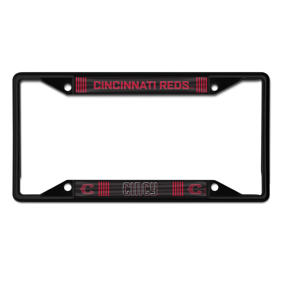 Cincinnati Reds WinCraft 2023 City Connect Metal Laser Cut License Plate Frame