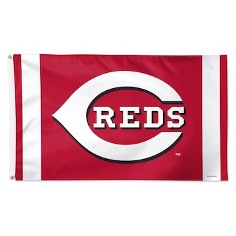 Cincinnati Reds WinCraft 3' x 5' Vertical Stripe Deluxe Single-Sided Flag