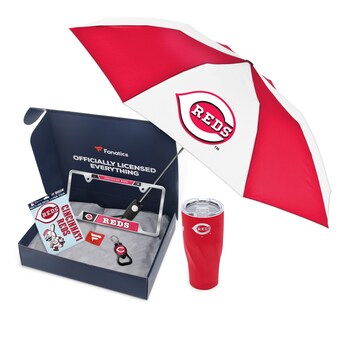 Cincinnati Reds WinCraft Fanatics Pack Elevated Automotive-Themed Gift Box - $91+ Value