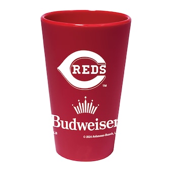 Cincinnati Reds WinCraft MLB x Budweiser 16oz. Silicone Pint Glass