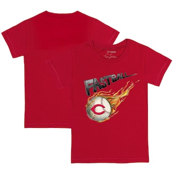 Youth Cincinnati Reds Tiny Turnip Red Fastball T-Shirt