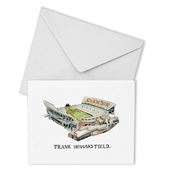 Clemson Tigers Valiant Stadium Boxed Note Card Set