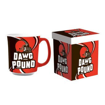 Cleveland Browns 14oz. Ceramic Mug with Matching Box