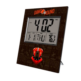 Cleveland Browns 2024 Illustrated Limited Edition Digital Desk/Wall Clock