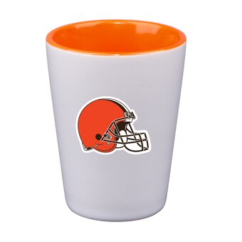 Cleveland Browns 2oz. Inner Color Ceramic Cup