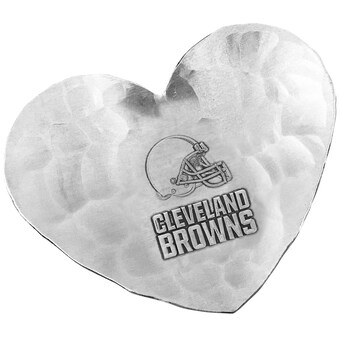 Cleveland Browns Heart Jewelry Tray