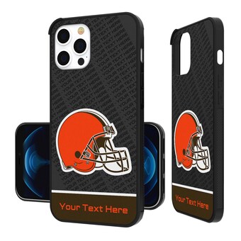 Cleveland Browns Personalized EndZone Plus Design iPhone Bump Case