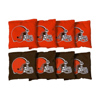 Cleveland Browns Replacement Corn-Filled Cornhole Bag Set