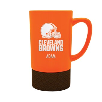 Cleveland Browns Team Logo 16oz. Personalized Laser Etched Jump Mug