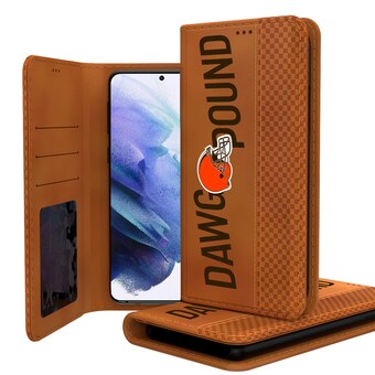 Cleveland Browns Keyscaper Brown Galaxy Folio Case