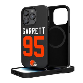 Keyscaper Myles Garrett Cleveland Browns iPhone Magnetic Bump Case