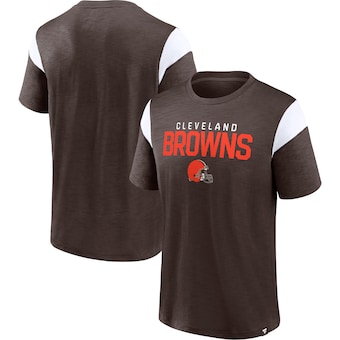 Men's Fanatics Brown Cleveland Browns Home Stretch Team T-Shirt