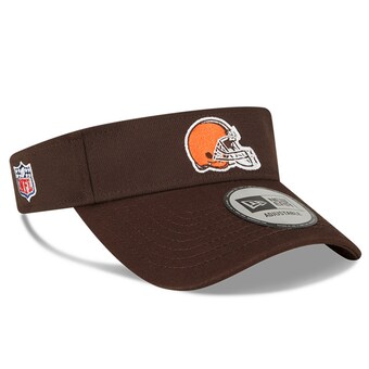 Men's Cleveland Browns New Era Brown 2022 Sideline Adjustable Visor