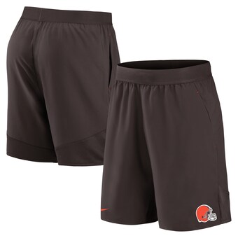 Men's Nike Brown Cleveland Browns Stretch Woven Shorts