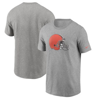 Men's Cleveland Browns Nike Heathered Gray Primary Logo T-Shirt