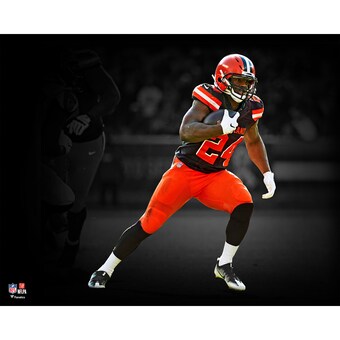 Nick Chubb Cleveland Browns Unsigned Spotlight Photograph