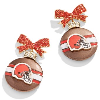 Women's Cleveland Browns BaubleBar Ornament Earrings