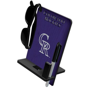 Colorado Rockies Four in One Desktop Phone Stand