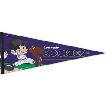 Colorado Rockies WinCraft 12'' x 30'' Disney Mickey Mouse Premium Pennant