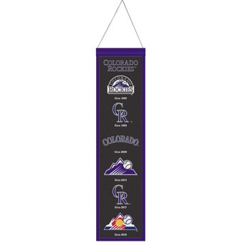 Colorado Rockies WinCraft 8'' x 32'' Evolution Banner