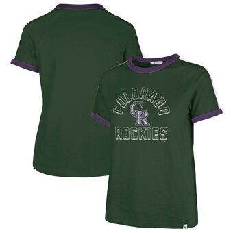 Women's Colorado Rockies  '47 Green City Connect Sweet Heat Peyton T-Shirt