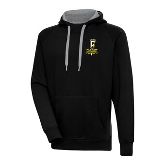  Columbus Crew Antigua 2023 MLS Cup Champions Victory Pullover Hoodie – Black