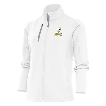  Columbus Crew Antigua Women's 2023 MLS Cup Champions Generation Full-Zip Jacket – White