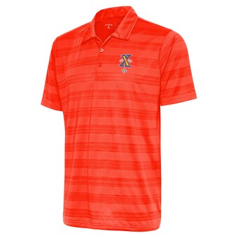 Men's Cuban Giants Antigua Orange Compass Polo