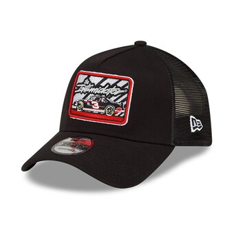 Dale Earnhardt New Era Legends Intimidator 9FORTY A-Frame Trucker Snapback Adjustable Hat - Black