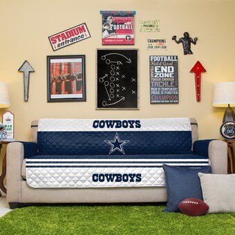 Blue Dallas Cowboys Sofa Protector