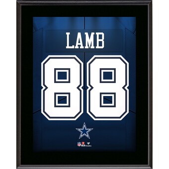 CeeDee Lamb Dallas Cowboys Fanatics Authentic 10.5" x 13" Jersey Number Sublimated Player Plaque