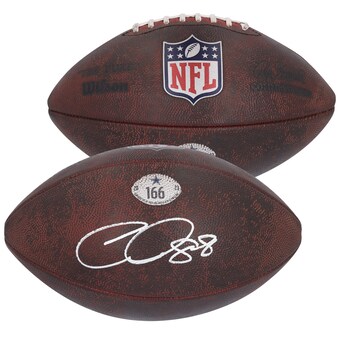 CeeDee Lamb Dallas Cowboys Autographed Fanatics Authentic Game-Used Football vs. Green Bay Packers on January 14, 2024 - #166