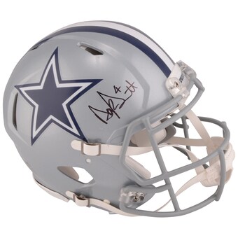 Dak Prescott Dallas Cowboys Autographed Riddell Speed Pro-Line Helmet